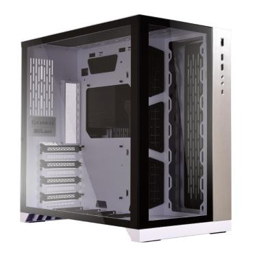 Imagem de Gabinete Gamer Lian Li O11 Dynamic, Lateral e Frontal em Vidro Temperado, USB-C, USB 3, E-ATX Branco