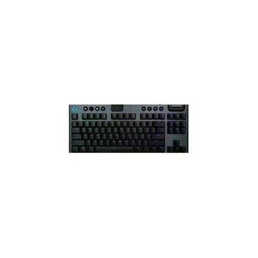Imagem de Teclado Mecânico Gamer Sem Fio Logitech G915 X Lightspeed, Design TKL RGB Lightsync, USB ou Bluetooth e Switch GL Tactile, Preto - 920-012715