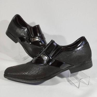 Imagem de Sapato social masculino calvest 349001, Preto, 40
