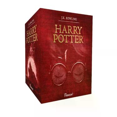 Imagem de Livro - Box Harry Potter Premium Vermelho (7 Livros em capa dura) - Ro