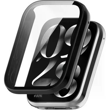 Imagem de Case Bumper de proteção compatível com MI BAND 9 PRO - NSmart, Preto