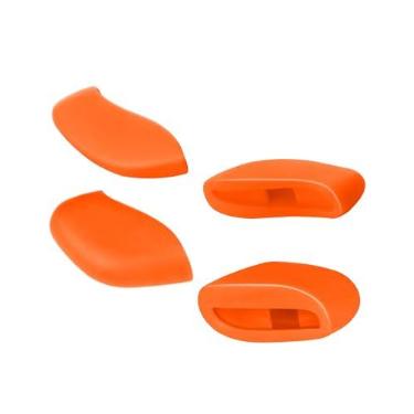 Imagem de Mryok Almofadas de nariz de substituição para Oakley Flak 2.0/Flak Jacket/Meia jaqueta/meia jaqueta 2.0/óculos de sol Fast Jacket - Laranja