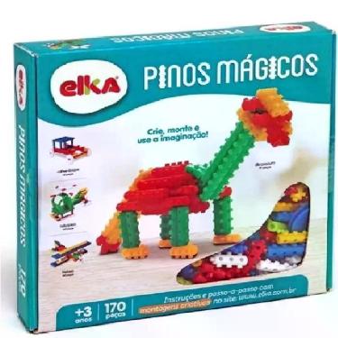 Imagem de Pinos Mágicos Didáticos 170 Peças - Elka