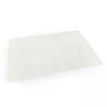 Imagem de Toalha De Piso Slim Gramatura 600g/m² Base Reforçada 01 Peça 100% Algodão - Off White