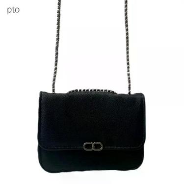 Imagem de Bolsa Feminina Mini Transversal Porta Celular com Alça de Corrente e T