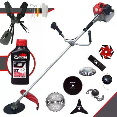 Imagem de Aparador De Grama Anmax Cg430p 43cc 2hp 8 Em 1 + Óleo Toyama