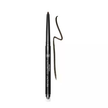 Imagem de Lápis para Olhos Colorstay Eyeliner Pencil Black Brown 202 Textura Macia com Esponja Esfumadora Marrom Revlon 0,28G