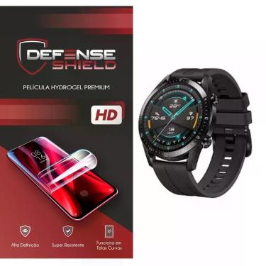 Imagem de 3 Peliculas Hydrogel Premium Para Huawei Watch Gt2 46mm Defense Shield