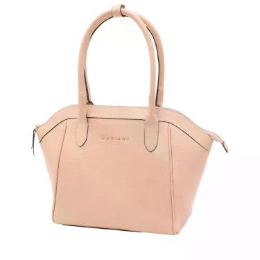 Imagem de Bolsa de Couro Mariart Petúnia, Creme