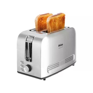 Imagem de Torradeira Philco Inox 2 Fatias 7 Níveis de Tostagem PTR03A 56201043,