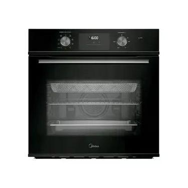 Imagem de Forno Elétrico de Embutir Midea TSD80P2 80L Digital com Air Fryer Preto 220V