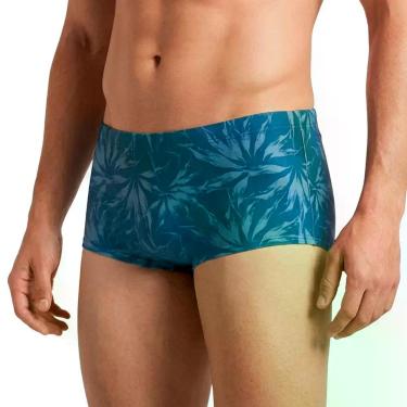 Imagem de Sunga Praia Estampada Adulto Lupo 28973-014, Azul capri, G