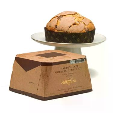 Imagem de Panettone Gotas de Chocolate Casa Santa Luzia - 500g