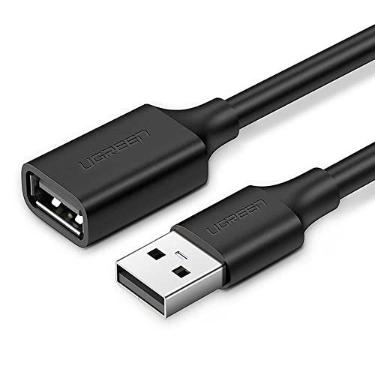 Imagem de Ugreen USB 2.0 A Male To Female Extension Cable Black 5M US103
