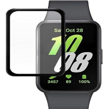Imagem de Película Ceramica 9D Protetora Compatível Smartwatch Samsun.g Galaxy Fit 3