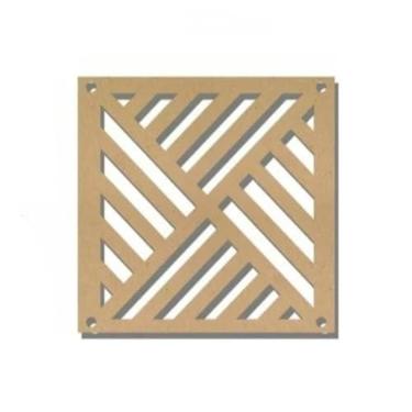 Imagem de Kit Placas Decorativas Divisória de Ambiente 3D em MDF 3mm (10,02)