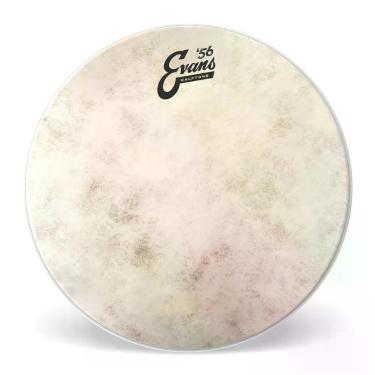 Imagem de Pele para Instrumento Musical TT14C7 Sonoridade Similar à Pele de Couro Natural Calftone Bege Evans 14'