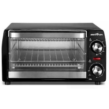 Imagem de Forno Eletrico Britania 10l Ultra 1000w Compact Black 127V - Britânia,