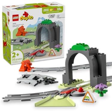 Imagem de LEGO DUPLO Town Pacote de Expansão de Túnel e Trilhos de Trem 10425