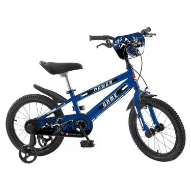 Imagem de Bicicleta Aro 16 Power Game Azul Bandeirante, 16", Azul