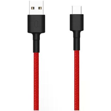 Imagem de Cabo USB Para Tipo-C, 100CM, Xiaomi, Vermelho