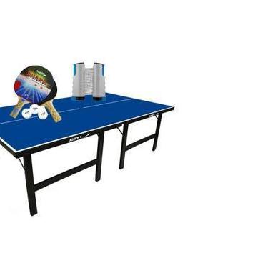 Imagem de MESA PING PONG MDP 15mm KLOPF 1001 + Kit raquetes e bolas klopf 5055 +