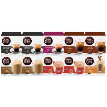 Imagem de 100 Cápsulas Dolce Gusto, Café e Bebida Cremosa - Cafezale