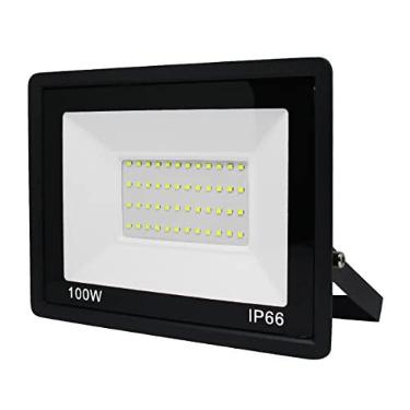 Imagem de Refletor Led Holofote Slim Ultra Thin Microled 100w Ip66
