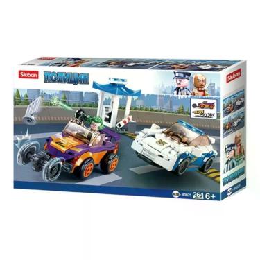 Imagem de Brinquedo de Montar para Criança Cubic Perseguição Policial 264 Peças 