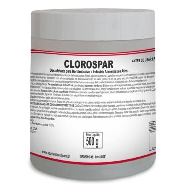 Imagem de Clorospar Spartan 500g Desinfetante Frutas Verduras, Único