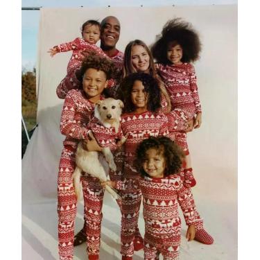 Imagem de Pijamas de Natal para Família - Bebê, Menina, Mãe, Pai e Filho (2023),