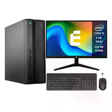 Imagem de PC Completo eFacini Prime i5 4ª Ger, 8GB, SSD 256GB, WiFi 6, BT 5.3, W