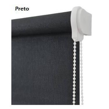 Imagem de CORTINA PERSIANA ROLO TELA SOLAR 5% 1,60 Larg X 1,50 Alt - ARELLE DECO