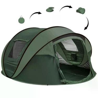 Imagem de Barraca de Camping NIUEVLRS para 6 Pessoas Instantânea Pop-Up Impermeá
