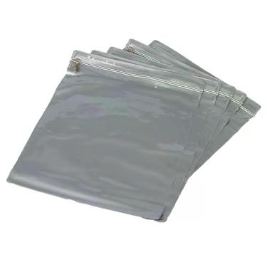 Imagem de Kit 5 Peças Saco Organizador Impermeável com Zíper e Visor Transparent