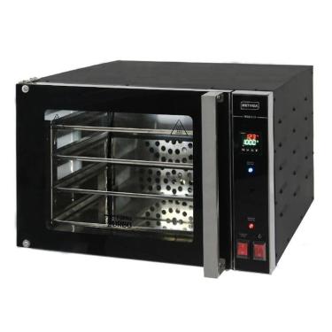 Imagem de Forno Turbo Elétrico Metvisa 65 Litros 2000W Digital Todo Preto 220V -