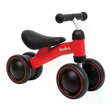 Imagem de Bicicleta Andador Infantil Sem Pedal Bike Equilibrio Buba, Vermelho