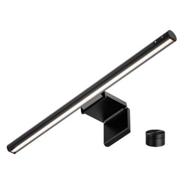 Imagem de LYMAX Barra de luz de monitor, lâmpada de computador USB para cuidados com os olhos, barra de luz regulável, adequada para todos os monitores com controle sem fio, luz de fundo, sem brilho da tela