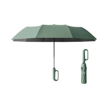 Imagem de Guarda-chuva Dobrável Automático À Prova De Vento Com Proteção UV Para