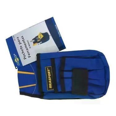 Imagem de Bolsa Cinto Pochete Para Ferramentas Brasfort 6 Bolsos
