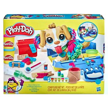 Imagem de Massinha Kit Veterinário Play-Doh Pet Shop - Hasbro com Acessórios