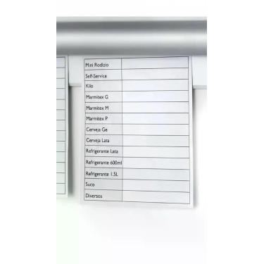Imagem de Porta Comanda Alumínio 70cm - Organizador de Pedidos - Congratulations