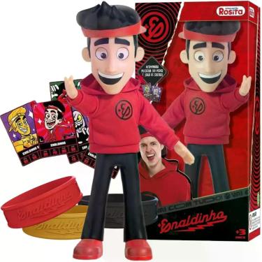 Imagem de Boneco articulado enaldinho em vinil 25cm com pulseira do poder novabr