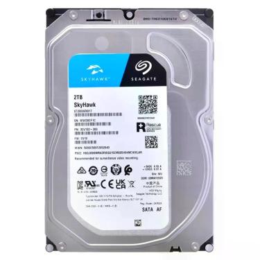 Imagem de Hd 2tb seagate skyhawk surveillance, 3.5', sata iii 6gb/s, 5400rpm, ca