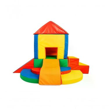 Imagem de Circuito de Espuma Casinha de Espuma Seguro e Divertido Design Modular Multicor Reichel Brinquedos 15 PEÇAS