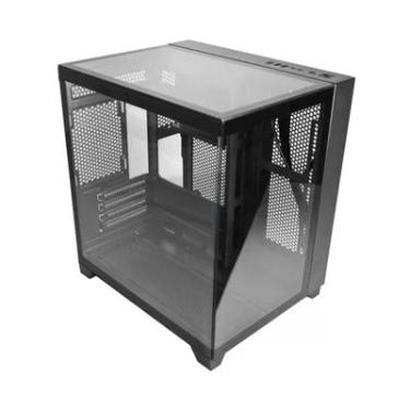 Imagem de Gabinete Gamer K-mex Aquario Cg-0725 Visão Preto Micro Atx Sem Fan