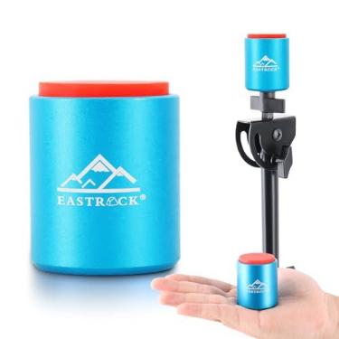 Imagem de EASTROCK Mini almofada de bateria de prática sem suporte, 5 cm silenciosa, tambor de silicone para iniciantes (azul)