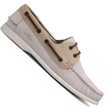 Imagem de Mocassim Deck Shoes Samello Gran Masculino, Off white, 39
