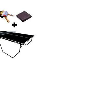Imagem de MESA DE PING PONG COR PRETA C/ Rede MDP 15mm Klopf 1087 + KIT 5055 + C