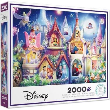 Imagem de Ceaco - Disney - Castelo de princesas - quebra-cabeças de 2000 peças